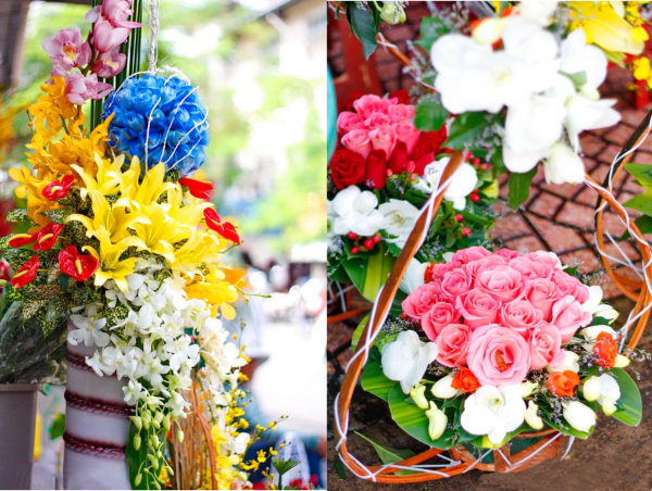 Hoa tươi, hoa đất handmade ngày nhà giáo Việt Nam