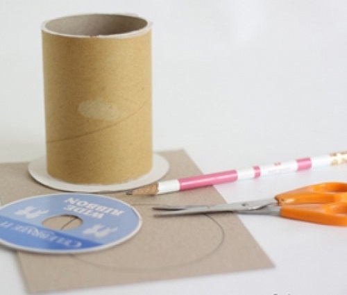 Cách làm hộp quà đẹp từ lõi giấy