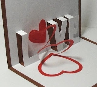 Một cách làm thiệp valentine handmade “học theo”