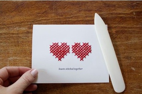 Cách làm thiệp valentine handmade pixel