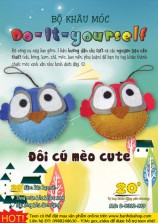 A139 Đôi cú mèo cute
