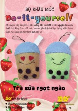 A085 Trà sữa vải nỉ